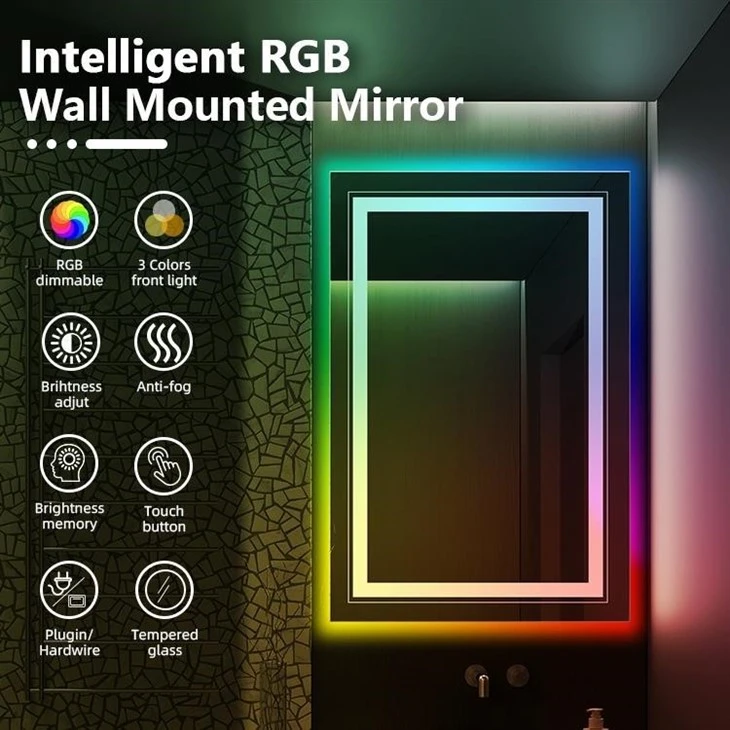 custom mirrors for bathroom
