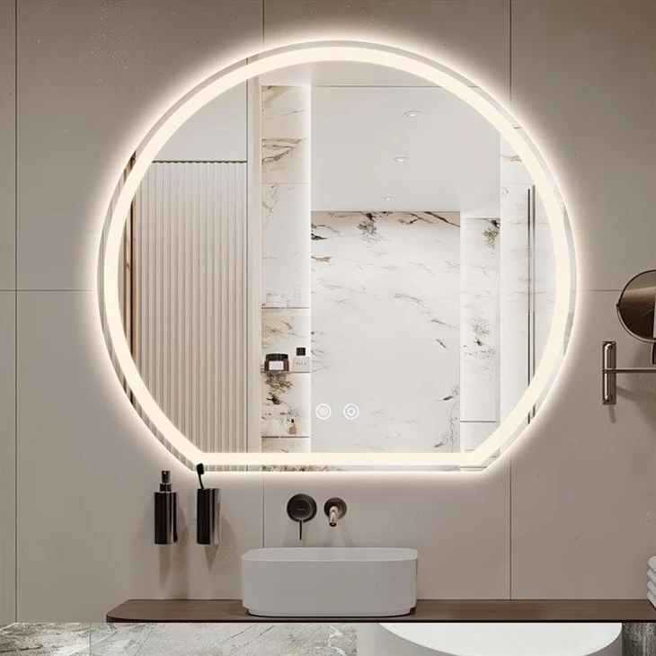 modern vanity mirror bathroom