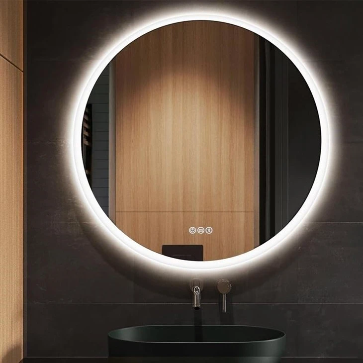 frameless bathroom vanity mirrors